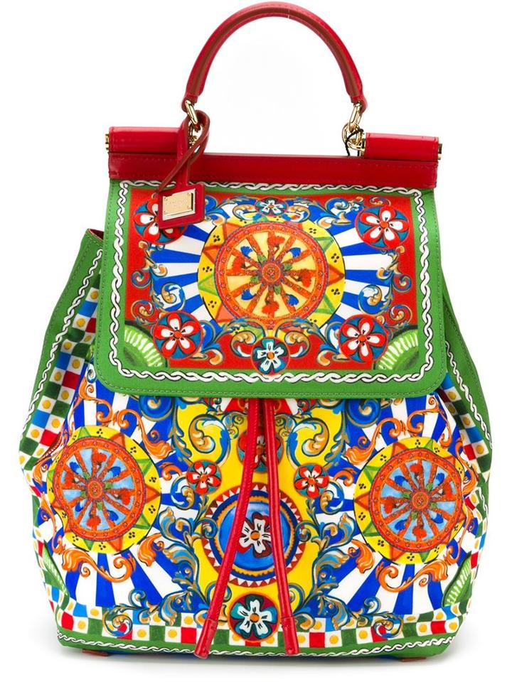 Dolce & Gabbana Printed Backpack