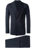 Dsquared2 Napoli Two-piece Suit, Men's, Size: 46, Blue, Virgin Wool/spandex/elastane/polyester/viscose