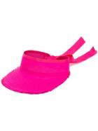 Sensi Studio Sporty Visor Hat - Pink & Purple