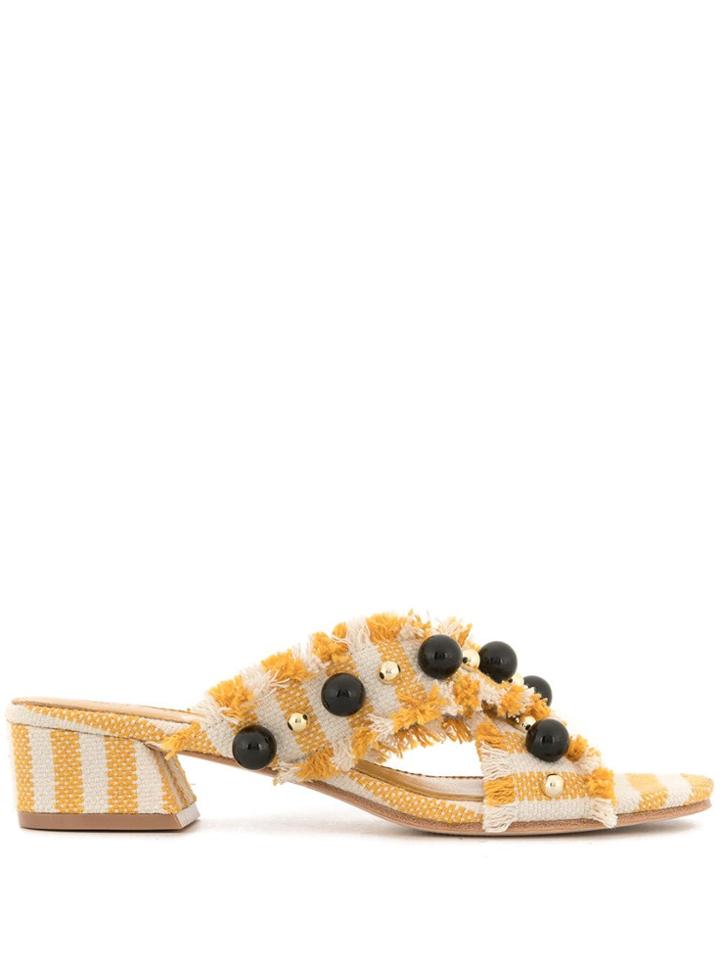 Mara & Mine Aline Mules - Yellow