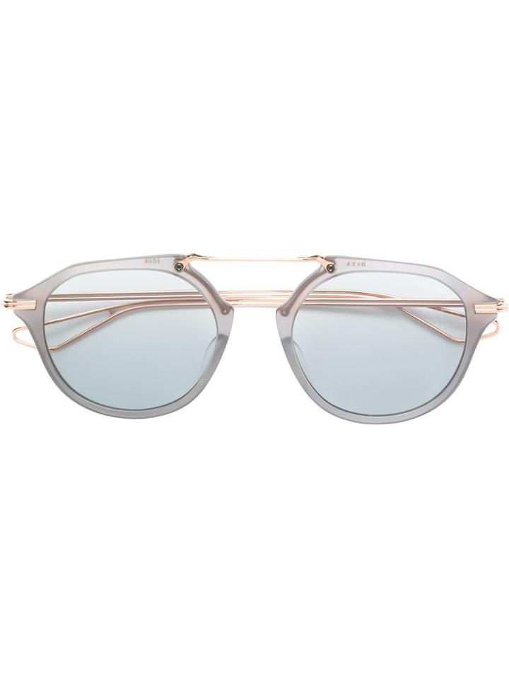 Dita Eyewear Round Tinted Sunglasses - Gold