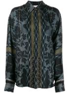 Pierre-louis Mascia All-over Print Shirt - Black