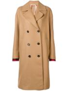No21 Double Brested Coat - Neutrals