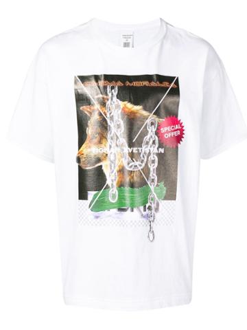 Tigran Avetysian Logo Print T-shirt - White