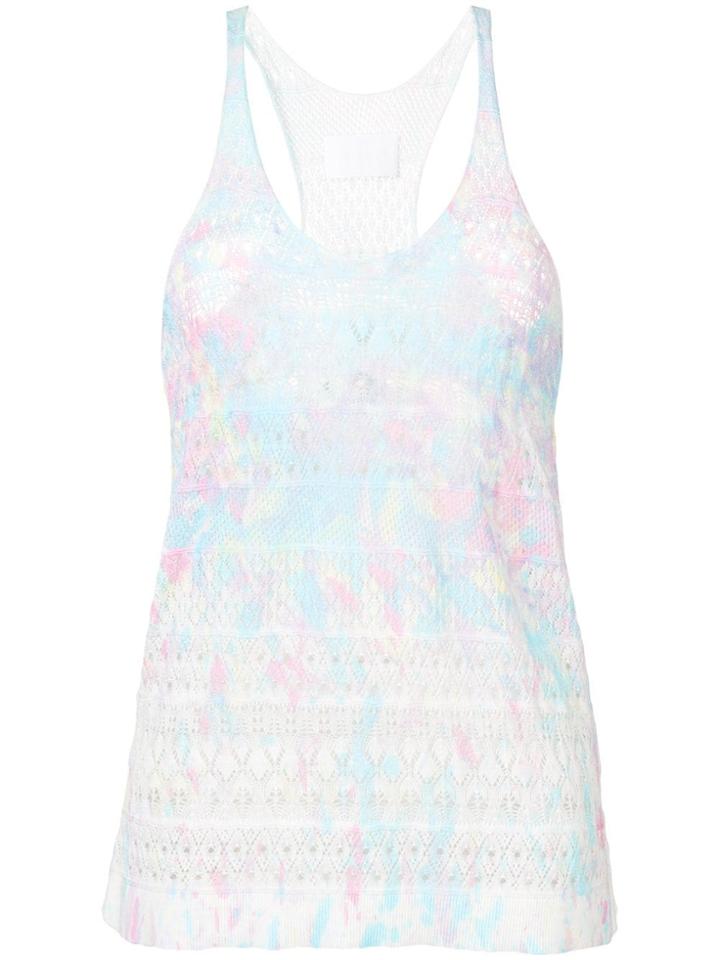 Zadig & Voltaire Paint Splash Effect Tank Top - Blue