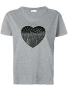 Red Valentino Forget Me Not Studded T-shirt - Grey