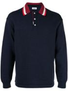Coohem Knitted Polo Shirt - Blue