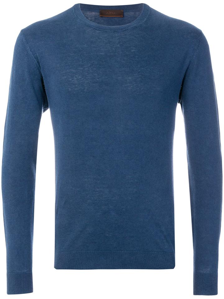 Altea Crew Neck Jumper - Blue