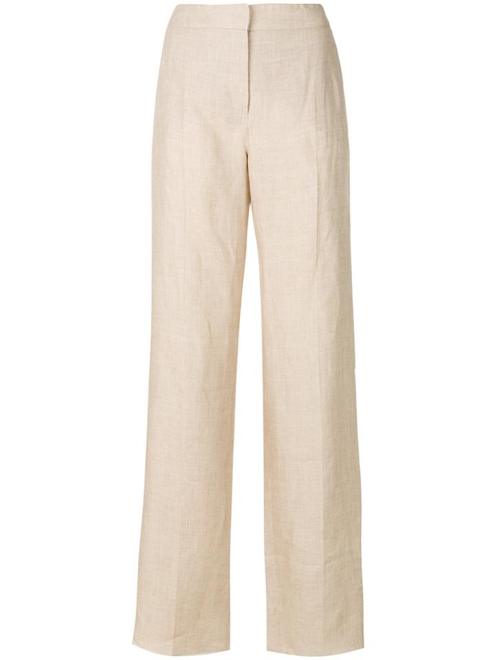 Max Mara Wide-leg Trousers - Nude & Neutrals