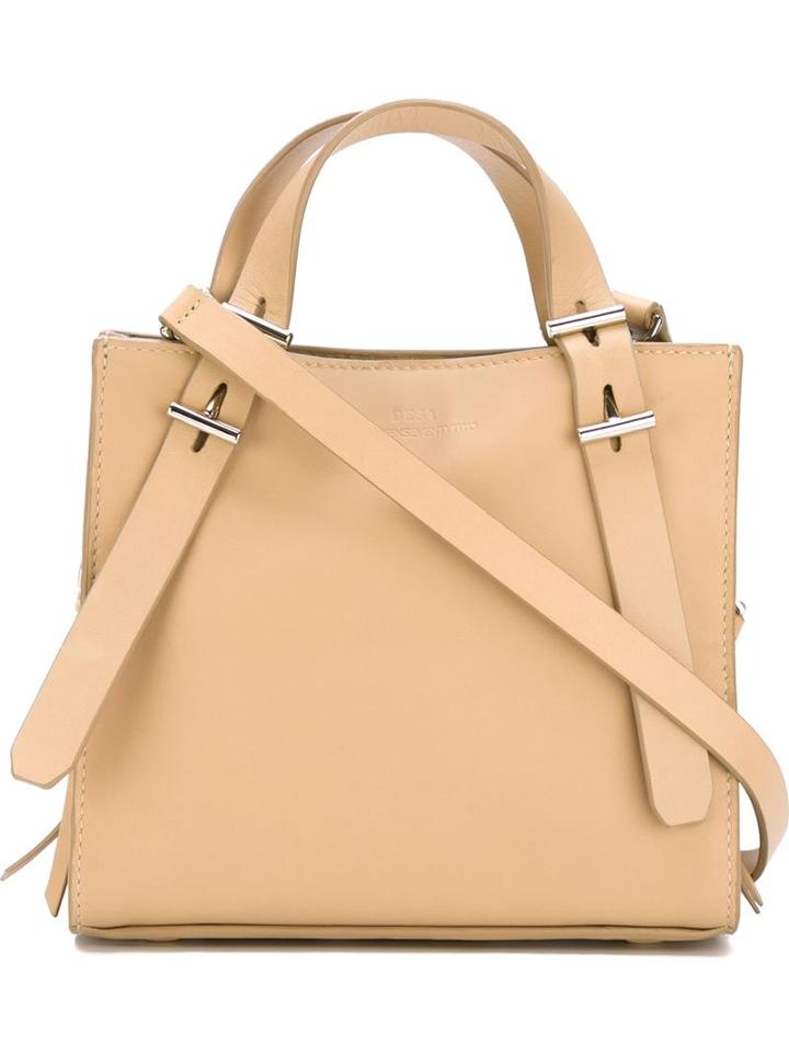 Desa 1972 Seven Tote, Women's, Nude/neutrals, Leather