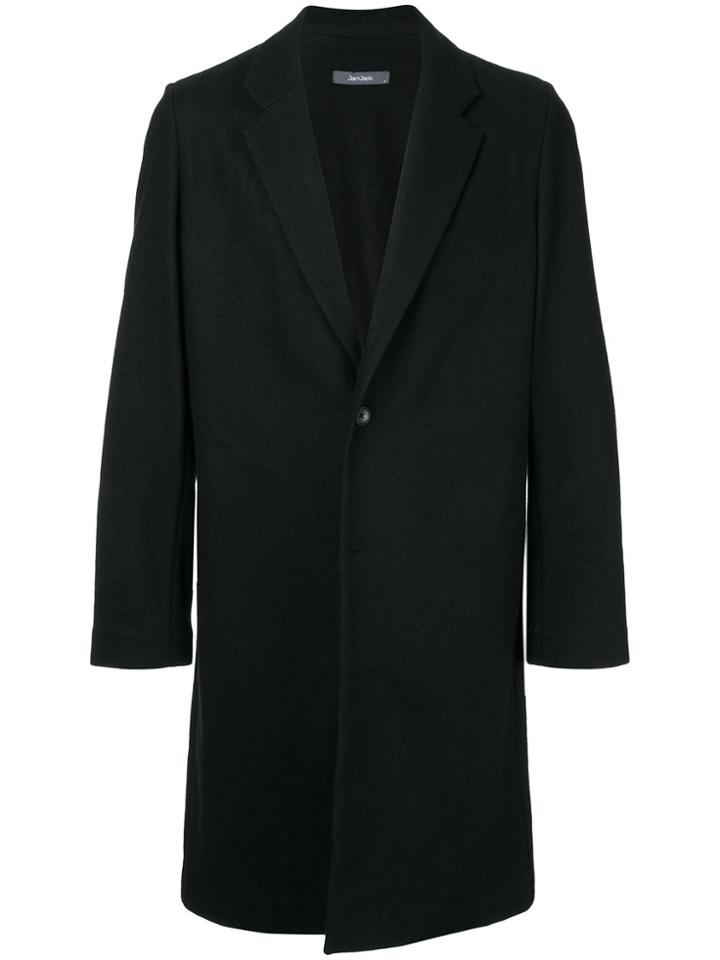 Jac+ Jack Long Classic Evening Coat - Black