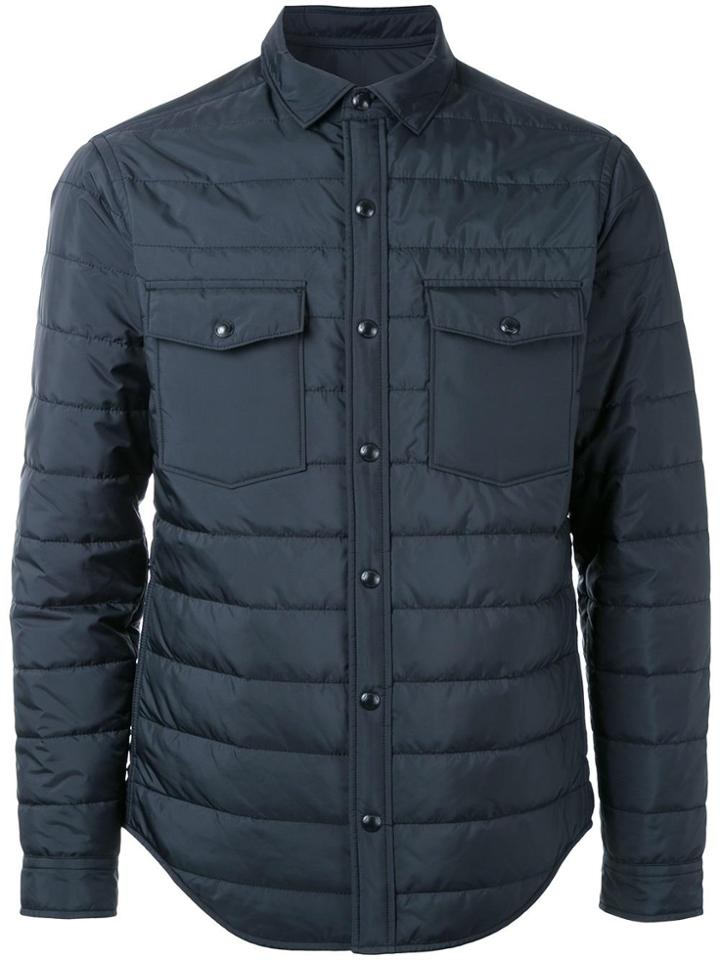 Kent & Curwen Thermal Shirt Jacket - Black