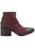 Marsèll Heeled Ankle Boots - Pink & Purple