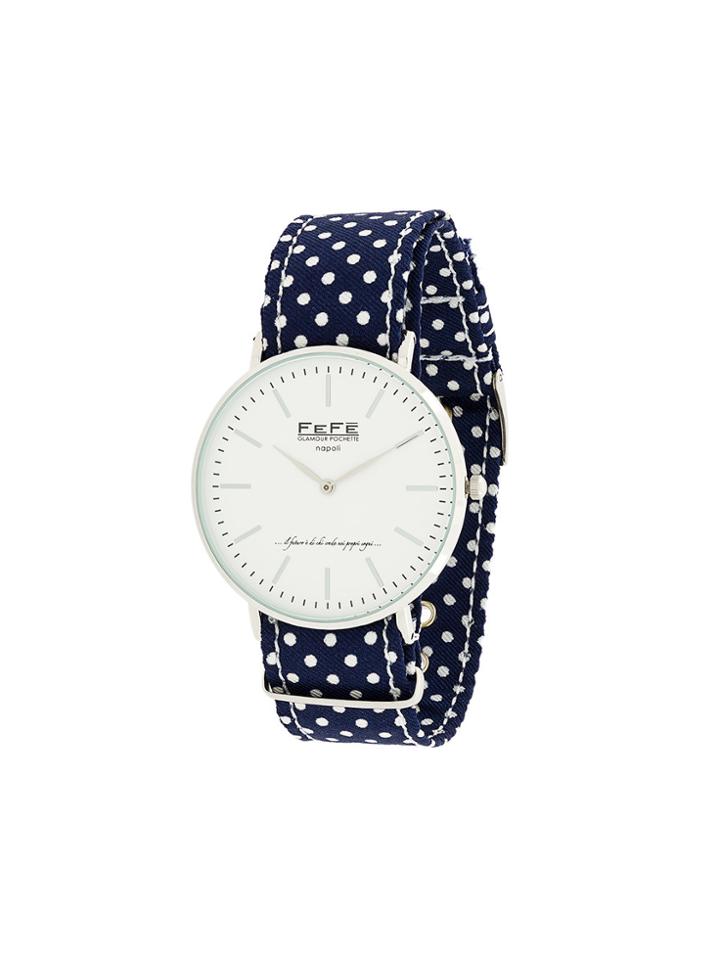 Fefè Polka Dot Watch - Blue