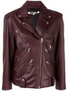Mcq Alexander Mcqueen Multi-zip Biker Jacket - Red