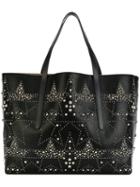 Jimmy Choo - Pimlico Studded Tote - Men - Calf Leather/metal - One Size, Black, Calf Leather/metal