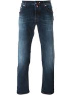 Jacob Cohen Straight Leg Jeans, Men's, Size: 36, Blue, Cotton/spandex/elastane/polyester