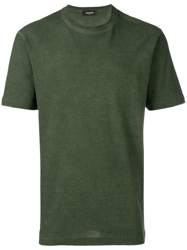 Dsquared2 Washed Effect T-shirt - Green