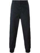 Neil Barrett Denim Straight Leg Trousers, Men's, Size: 33, Blue, Cotton/polyester/spandex/elastane
