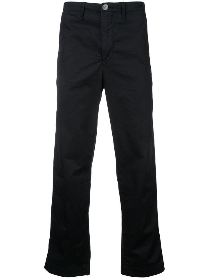 Factotum - Wide Straight Leg Jeans - Men - Cotton - 30, Black, Cotton