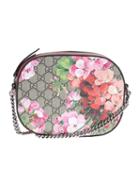 Gucci Gg Blooms Crossbody Bag, Women's, Pink, Calf Leather