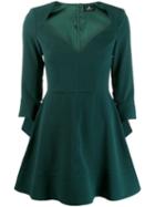 Elisabetta Franchi Cocktail Mini Dress - Green
