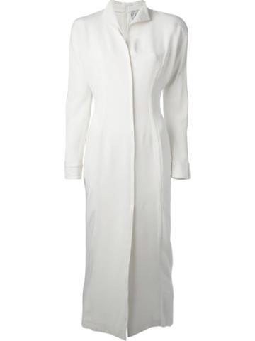 Gianfranco Ferre Vintage 1980's Long Dress, Women's, Size: Medium, White