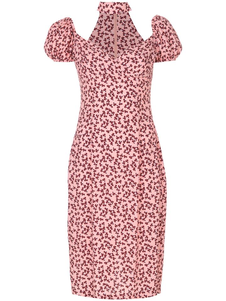 Alexis Calla Dress - Pink & Purple