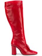 Dorateymur Sybil Leek Boots - Red