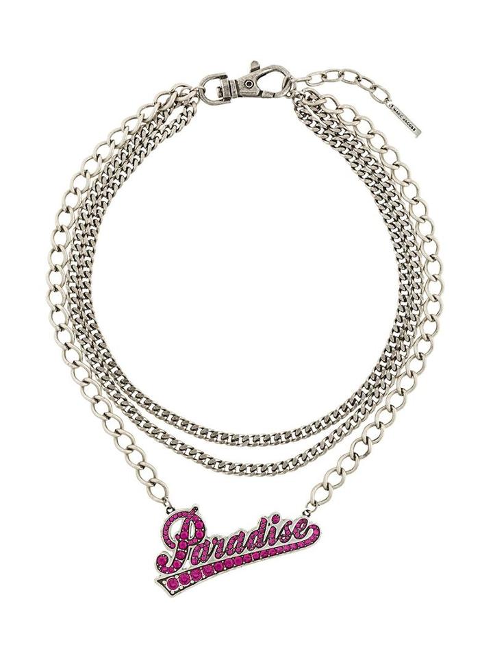 Marc Jacobs Multi-strand Paradise Necklace, Women's, Pink/purple
