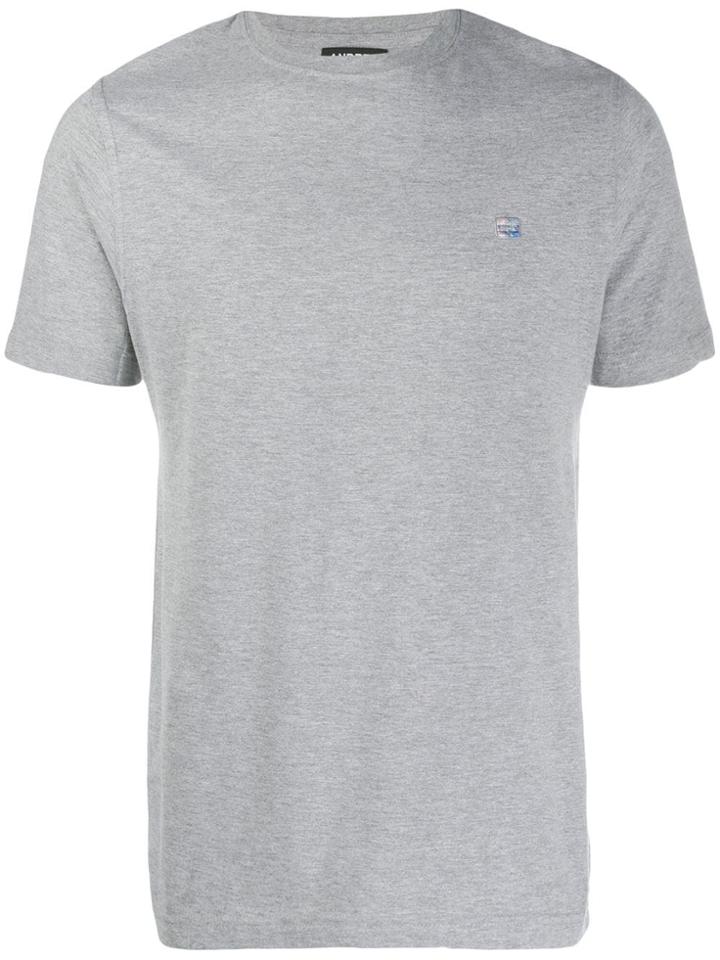 Andrea Crews Map Print T-shirt - Grey