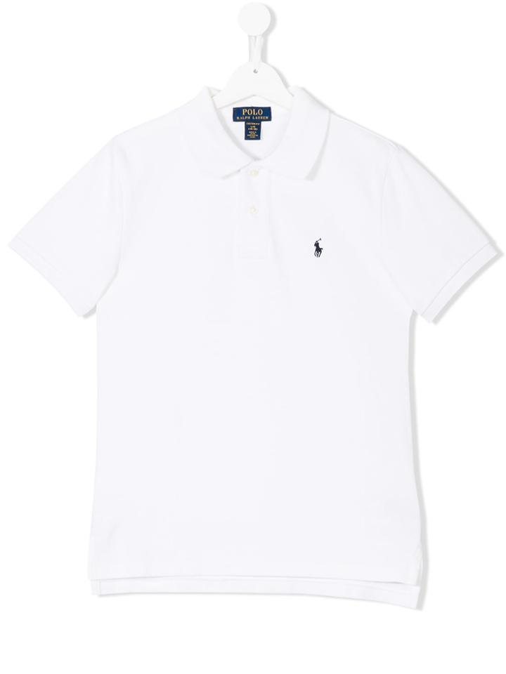Ralph Lauren Kids Logo Polo Shirt - White