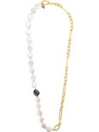 Lizzie Fortunato Jewels Contrast Chain Necklace - Gold