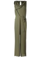 Vivienne Westwood Anglomania 'twisted' Jumpsuit, Women's, Size: 40, Green, Viscose/wool