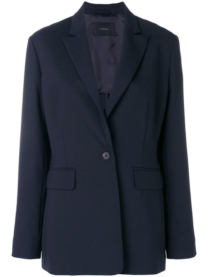 Frenken Dotted Blazer - Blue