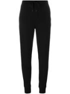 T By Alexander Wang Slim Track Pants, Women's, Size: Medium, Black, Polyester/rayon