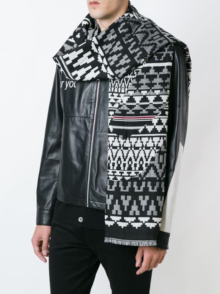 Mcq Alexander Mcqueen Aztec 'swallow' Scarf