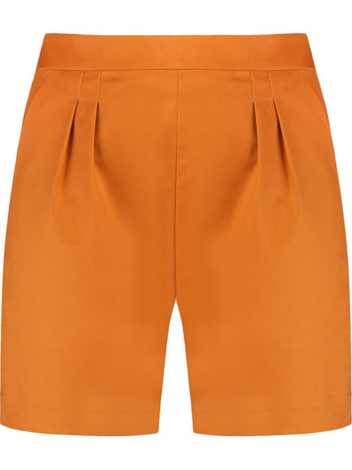 Andrea Marques Pleat Detail High Waisted Short