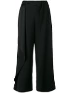 Chalayan Scarf Trousers, Women's, Size: 40, Black, Viscose/acrylic