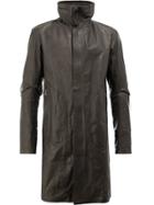 Isaac Sellam Experience High Neck Coat - Brown