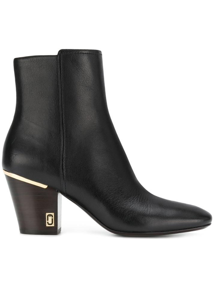 Marc Jacobs Aria Status Ankle Boots - Black