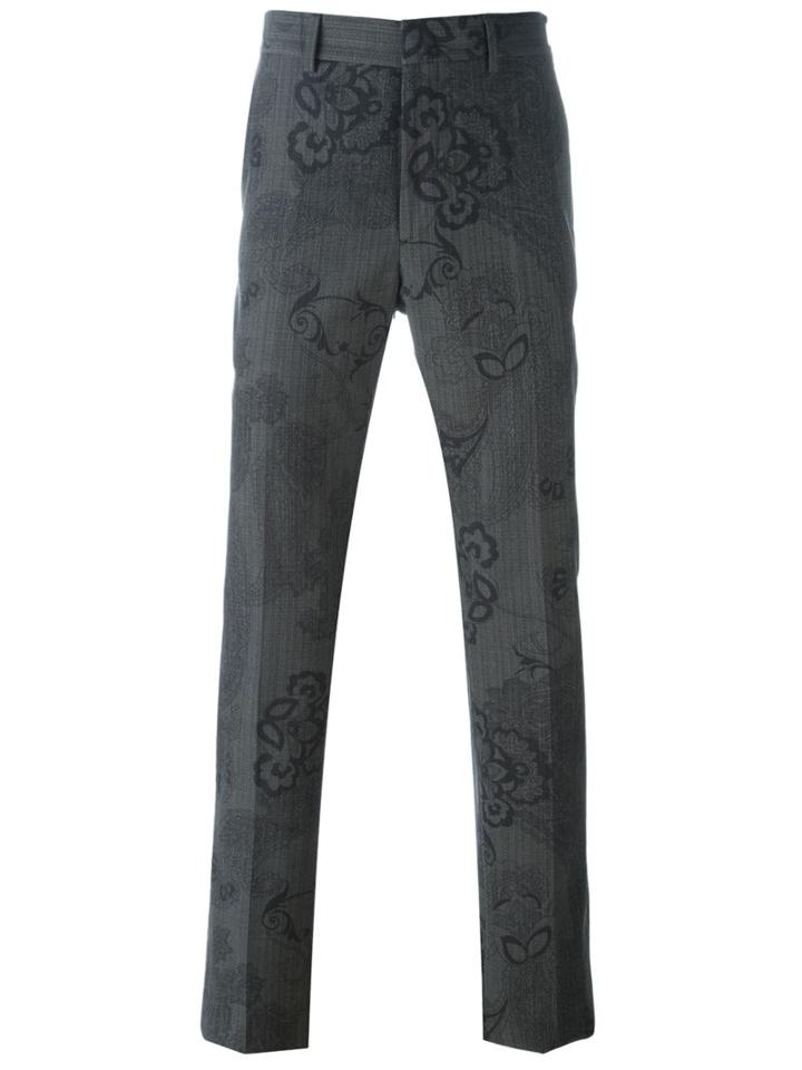 Fendi Flower Print Trousers