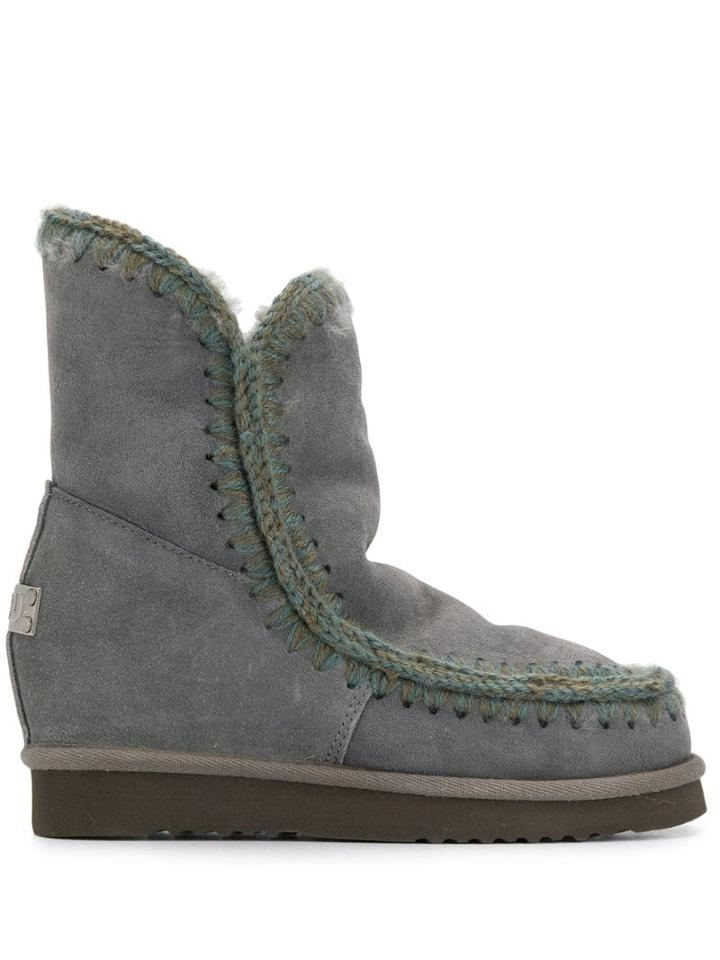 Mou Mou Mufw121000a Iro Artificial->artificial Leather - Grey