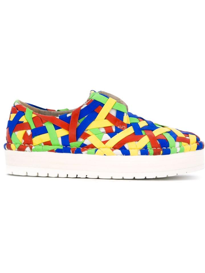 Marsèll Woven Laceless Shoes - Multicolour