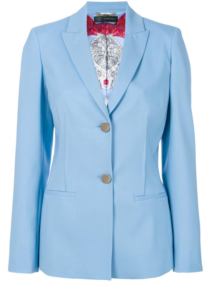 Versace Darted Jacket - Blue