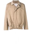 Camiel Fortgens Frayed Shirt Jacket - Brown