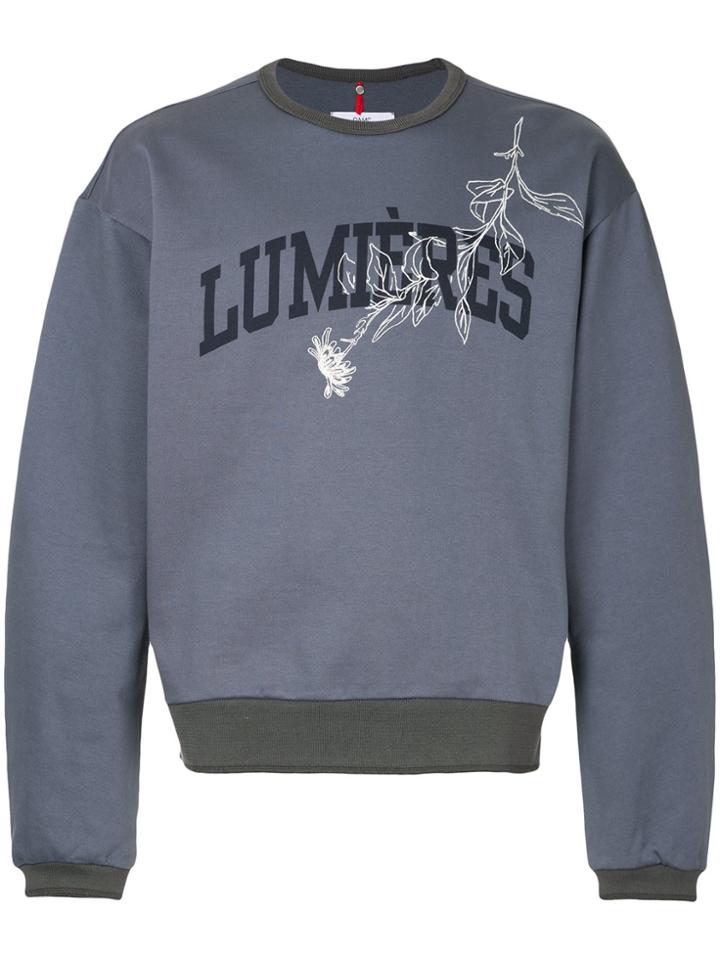 Oamc Lumiéres Sweatshirt - Blue
