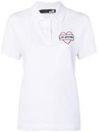 Love Moschino Logo Polo Top - White