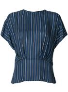 Belstaff Federica Peplem Top - Blue