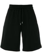 Nycole Drawstring-waist Shorts - Black